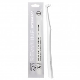 Зубная щетка Revyline SM1000 interspace, монопучковая, белая